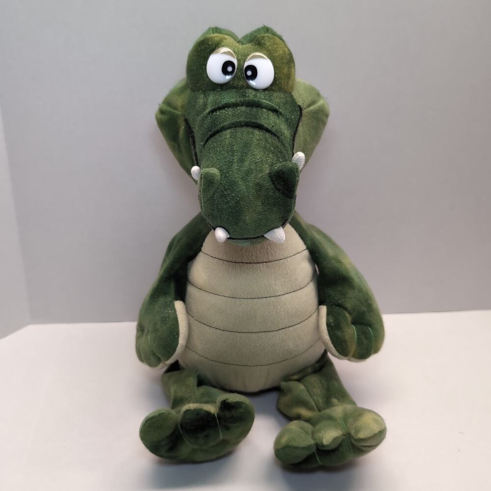 Bear Factory Alligator Crocodile Plush Stuffed Animal Cross Eyed